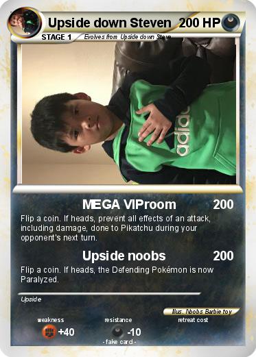 Pokemon Upside down Steven