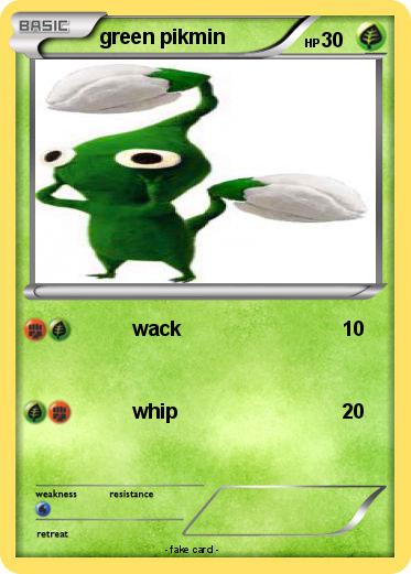 Pokemon green pikmin