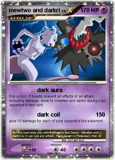 Pokemon mewtwo and darkri Pokemon mewtwo and darkri