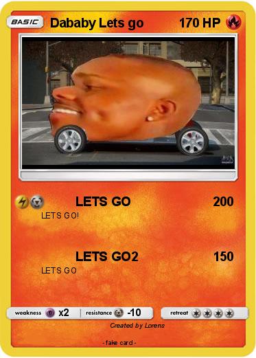 Pokemon Dababy Lets go