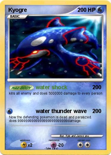 Pokemon Kyogre