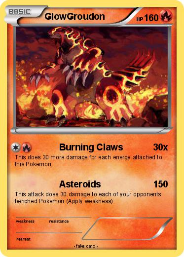 Pokemon GlowGroudon