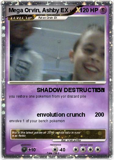 Pokemon Mega Orvin, Ashby EX