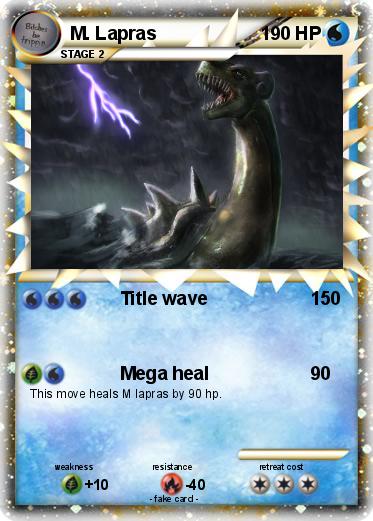 Pokemon M. Lapras