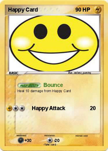 Pokemon Happy Card
