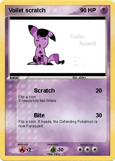 Pokemon Voilet scratch
