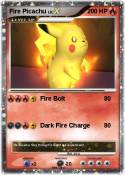 Fire Picachu