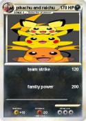 pikachu and raichu pikachu and