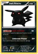 Dark Pikachu