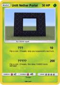 Unlit Nether Portal Unlit Nether