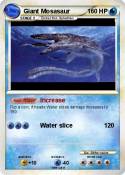 Giant Mosasaur