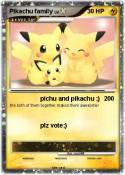 Pikachu family