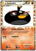 bomb bird