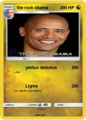the rock obama