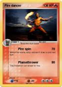 Fire dancer