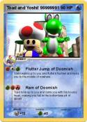 Toad and Yoshi!