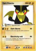 Dark Pikachu
