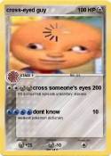cross-eyed guy