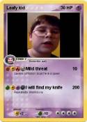 Leafy kid