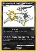 Arceus (YOUR