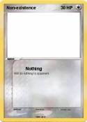 Non-existence