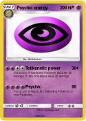 Psychic energy