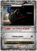 optimus prime