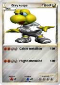 Grey koopa