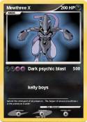 Mewthree X