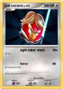 jedi red bird