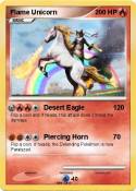 Flame Unicorn