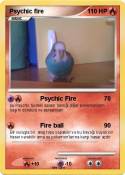 Psychic fire