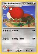 Giant Red Yoshi