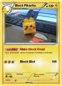 Block Pikachu