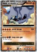 sawk vs steelix