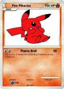Fire Pikachu