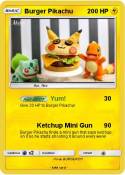 Burger Pikachu
