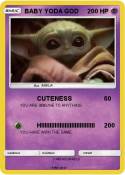 BABY YODA GOD