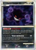 Darck Gengar EX
