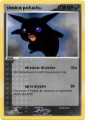 shadow pickachu