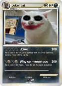 Joker cat