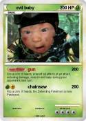 evil baby