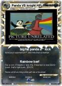 Panda VS knight