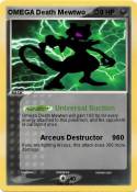 OMEGA Death Mewtwo OMEGA Death