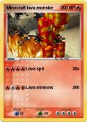 Minecraft lava