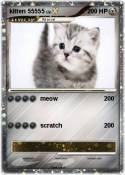 kitten 55555