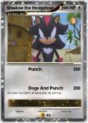 Shadow the Hedgehog Shadow the
