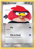 Angry Bird Head
