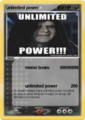 unlimited power
