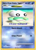 Hero Chao Swim Type Hero Chao Swim